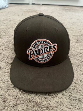 San Diego Padres New Era Brown 59FIFTY Fitted Cap